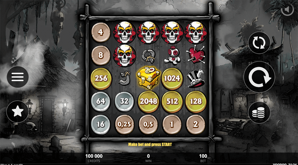 Мобильная версия Voodoo Coins Мобильная версия Voodoo Coins